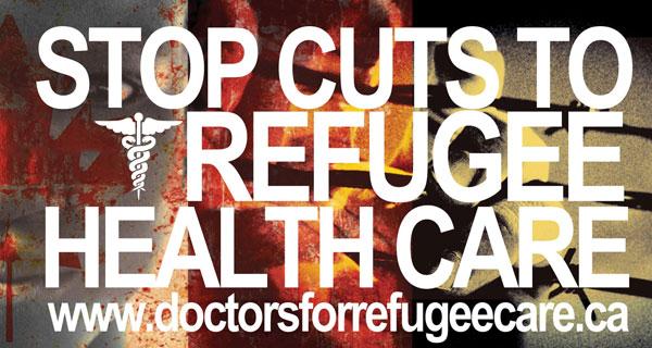 Stop cuts to refugee health